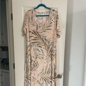 belle by kim gravel maxi dress with pockets